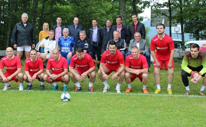 Čović i Štimac se na Gajicama okušali u nogometu