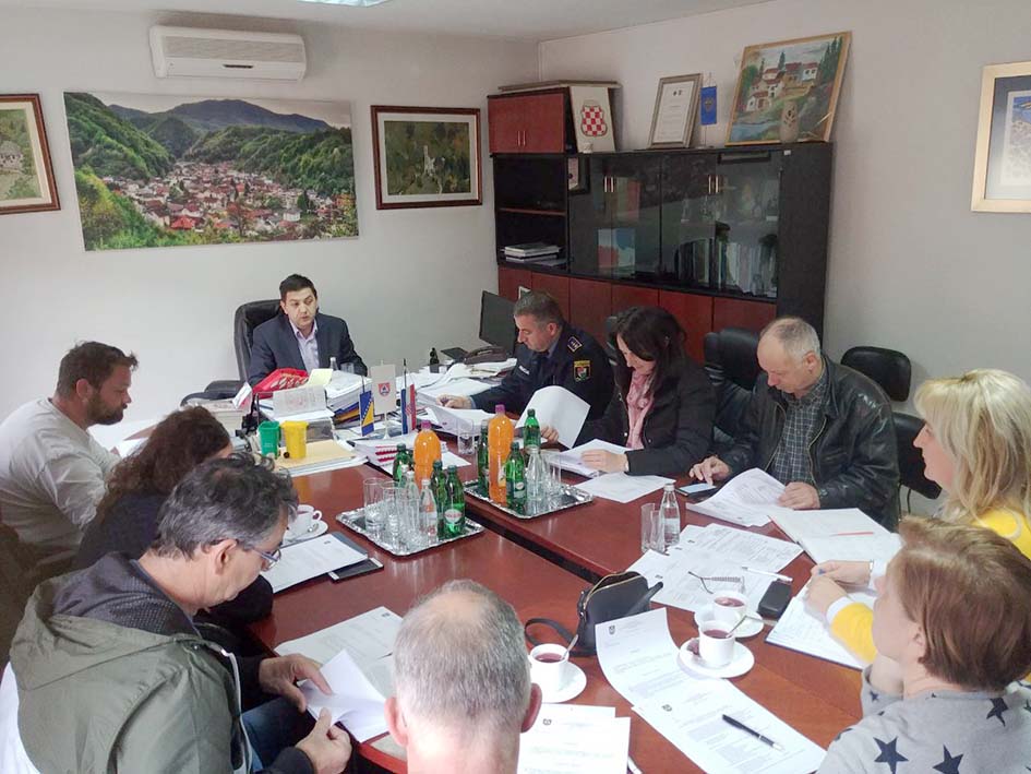 Održan redoviti sastanak članova Općinskog stožera Civilne zaštite