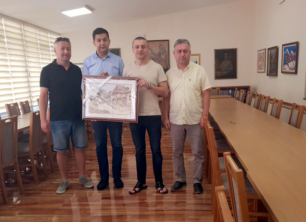 Oproštaj s fra Darkom Drljom