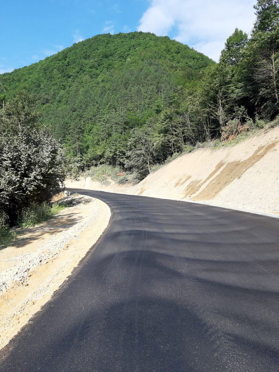 Završeno asfaltiranje još jedne dionice prometnice Kreševo - Kiseljak