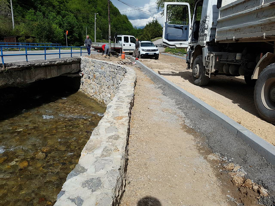 Uređuje se ulaz u Kreševo