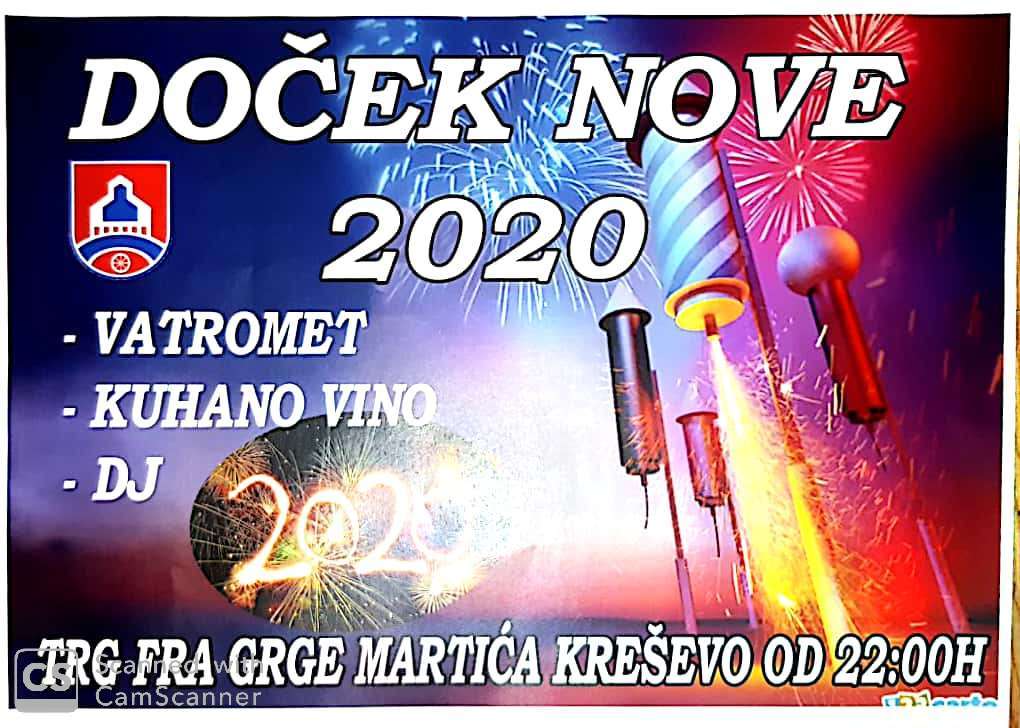 Doček Nove 2020. godine
