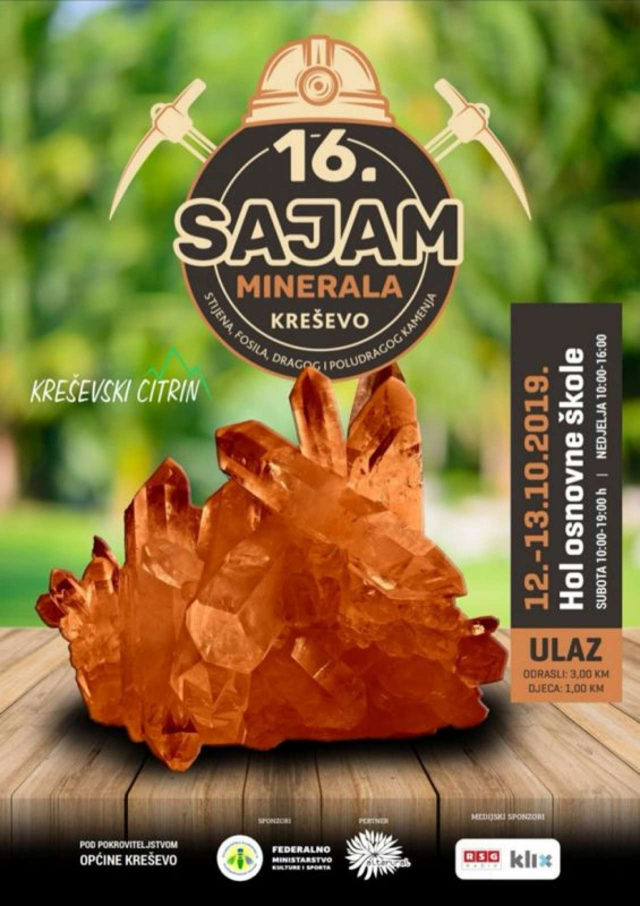 Narednog vikenda 16. Sajam kristala