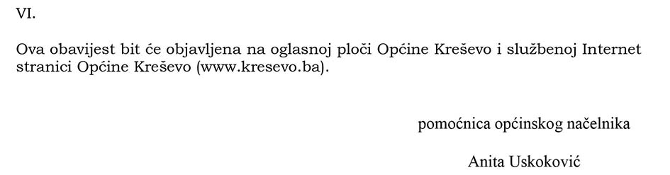 Poziv na javnu raspravu - davanje prethodne suglasnosti za dodjelu koncesije za korištenje pitke vode sa izvorišta "Banja"