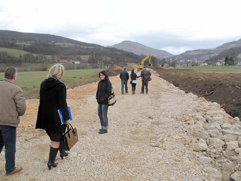 Infrastrukturni radovi na Resniku i cesti Blinje-Sastavci odvijaju se bez problema