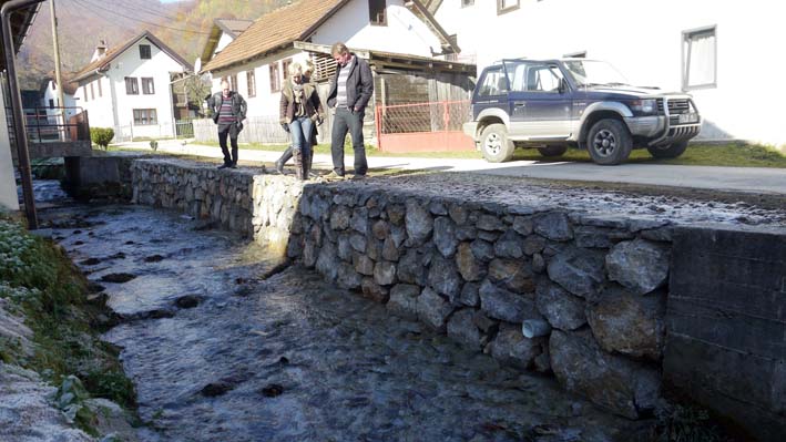 Završena izgradnja obalnog zida na Vranačkom potoku
