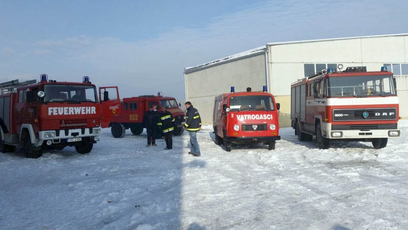 Požar u Mesnoj industriji Stanić
