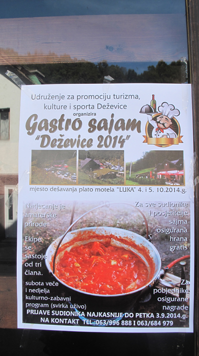 Gastro sajam u Deževicama