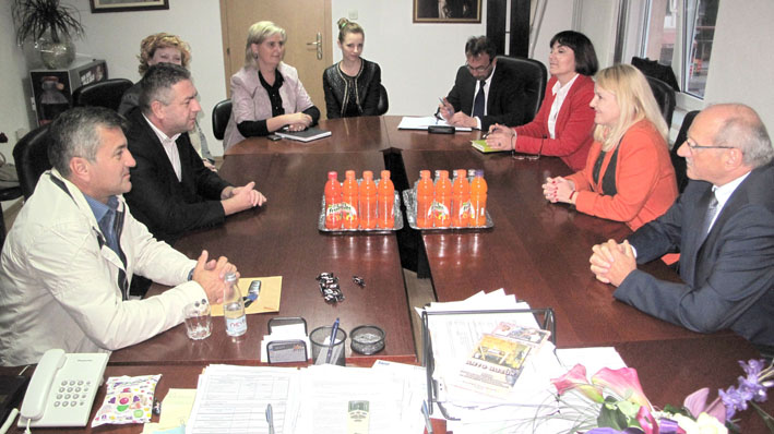 Krstičević i del Vechio u posjetu Kreševu