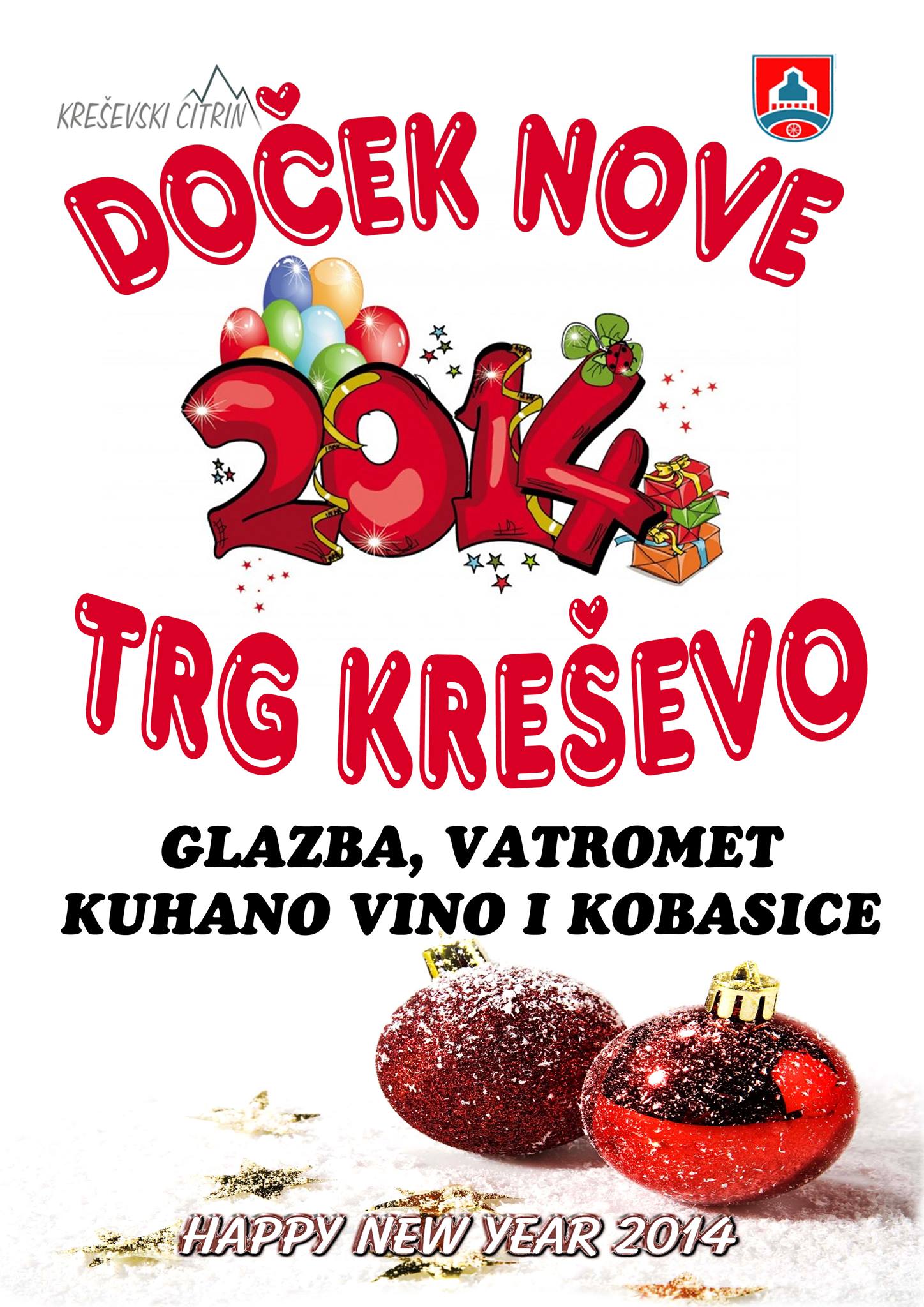 Doček Nove godine na otvorenom