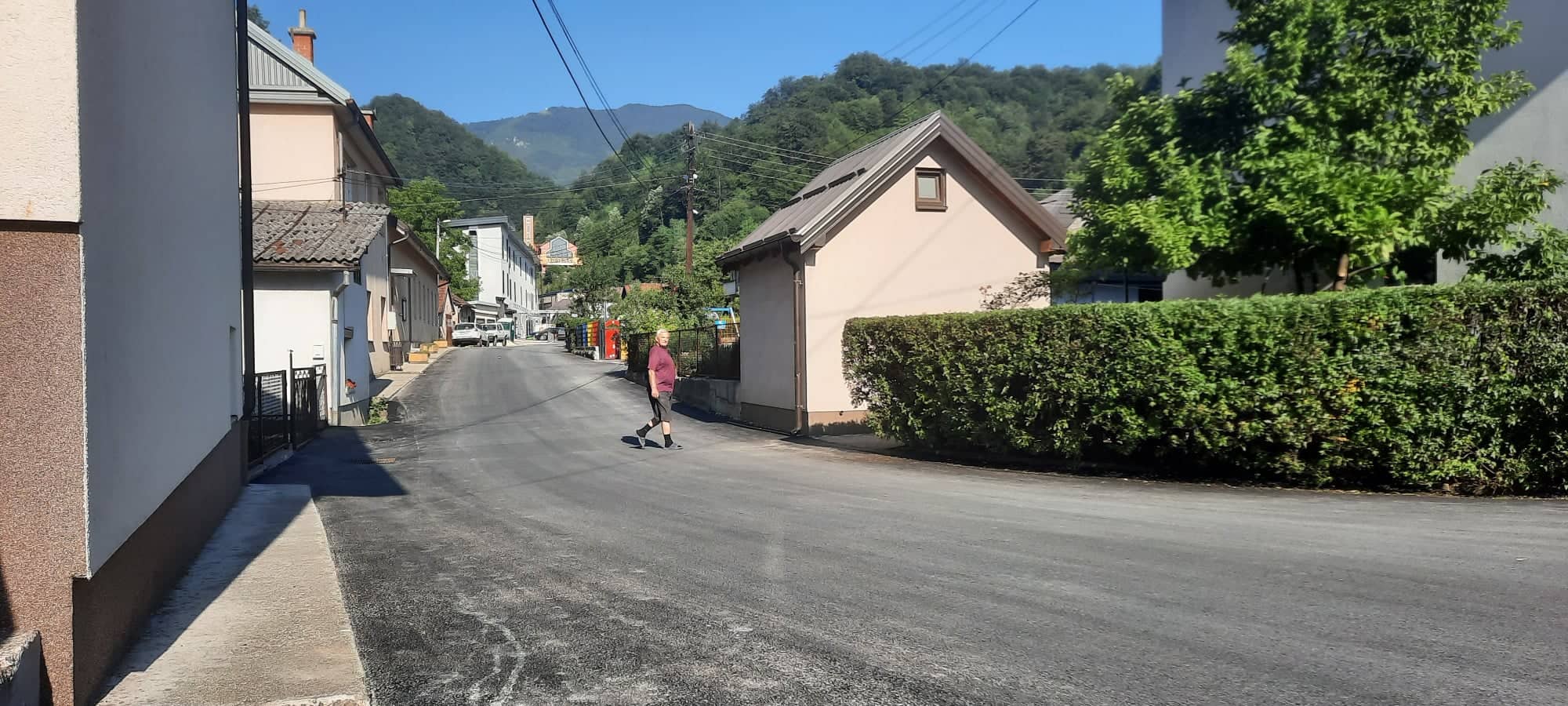 Asfaltirana dionica u Sopotu i rekonstruirana cesta kod novog hotela