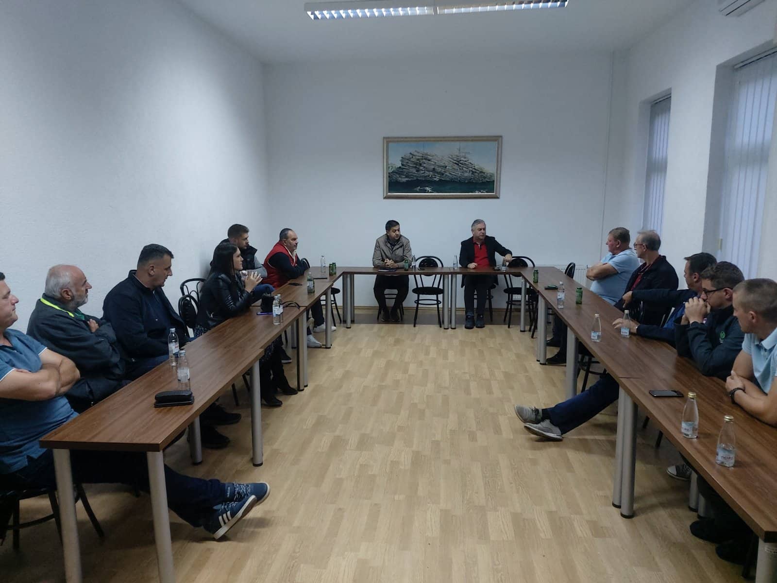 Renato Pejak i Radoje Vidović s predstavnicima sportskih udruga iz Kreševa