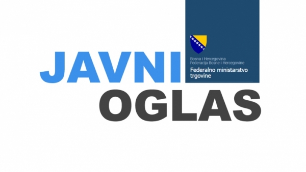 Federalno ministarstvo trgovine - Javni poziv