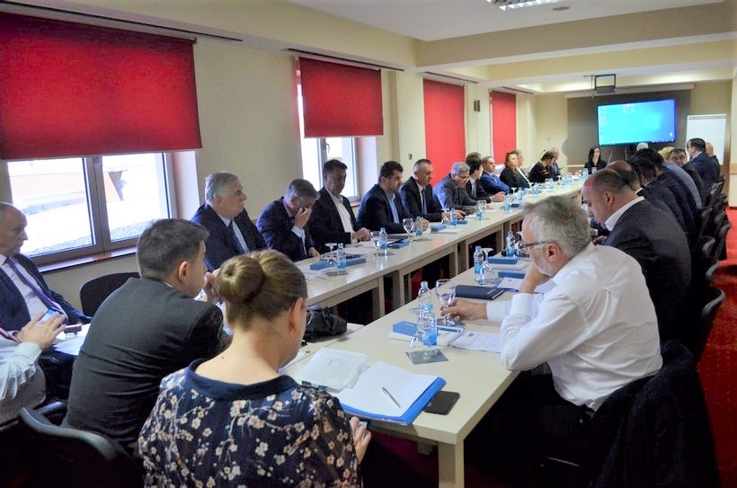 Načelnik Pejak na sastanku u Brčkom s Predsjednikom HNS-a Draganom Čovićem i dužnosnicima iz Republike Hrvatske i Bosne i Hercegovine