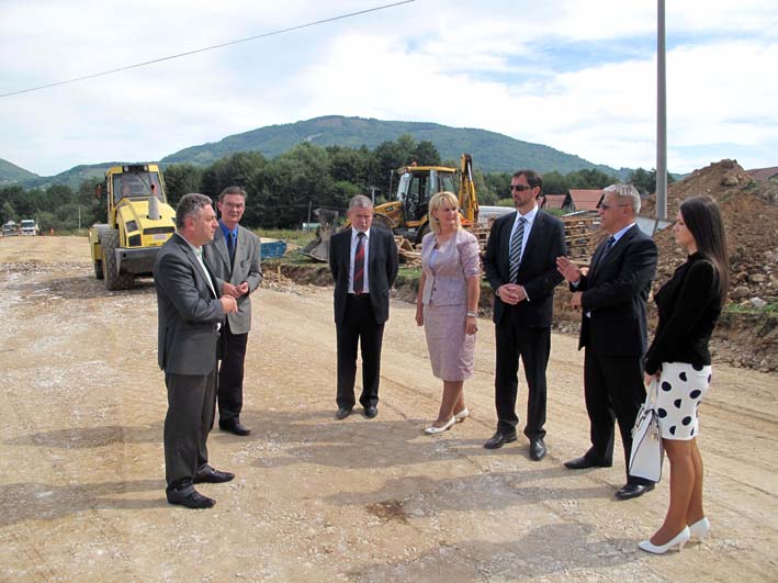 Čavara, Martić i Grubešić u posjetu Kreševu
