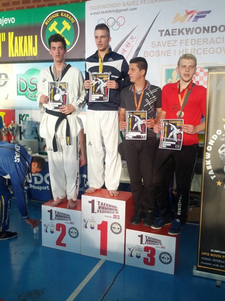 MARKO PULJIĆ PRVAK  F BiH U TAEKWONDO-u