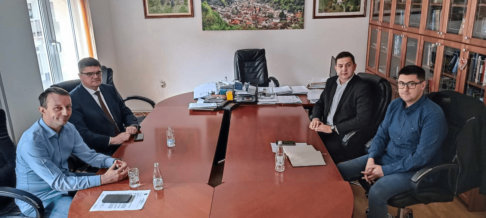 Federalni ministar prostornog uređenja Željko Nedić u službenoj posjeti Kreševu