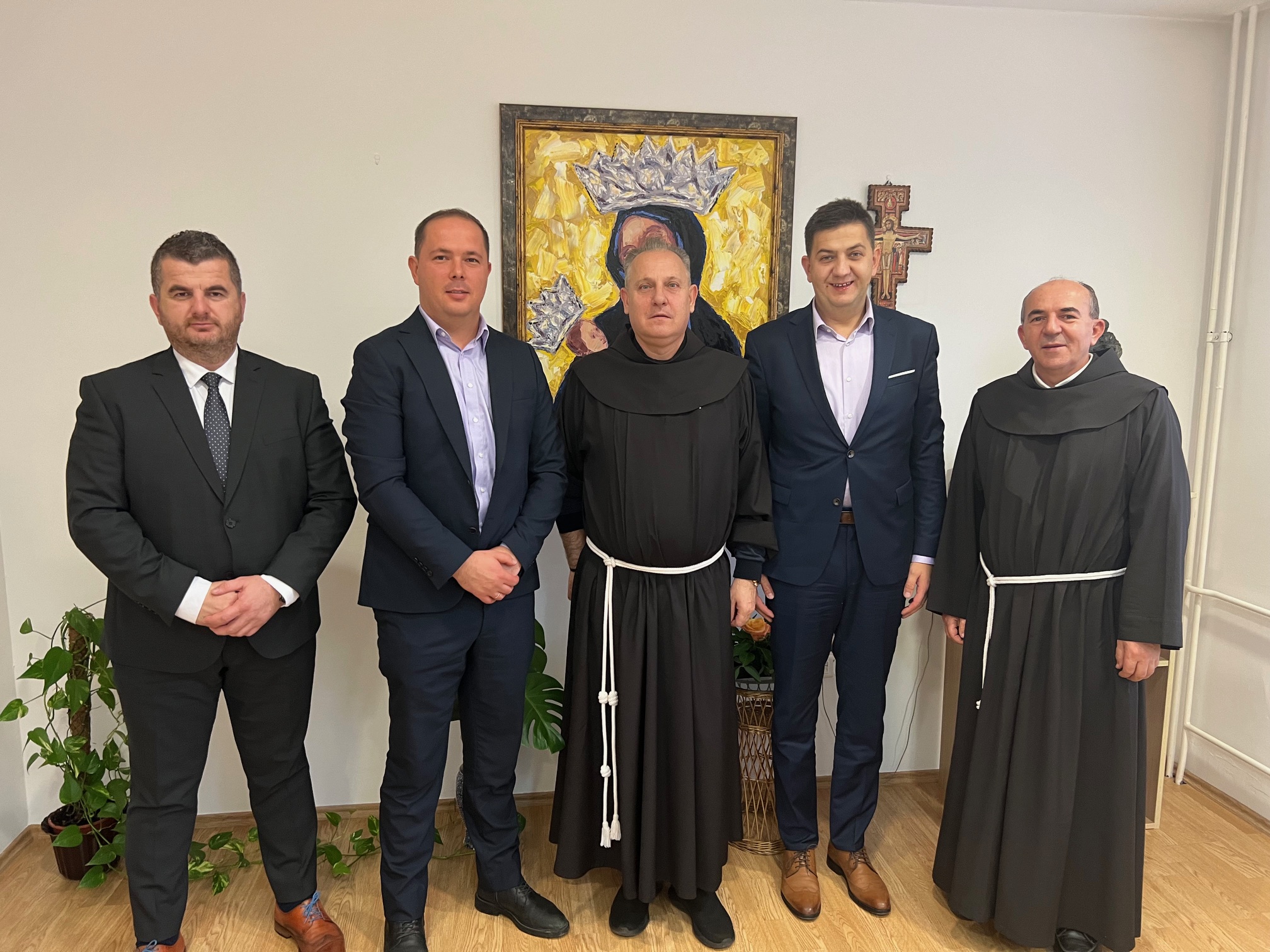 Posjet načelnika Središnje Bosne Provincijalatu Bosne Srebrene